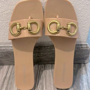 Jeffrey Campbell Annia Horsebit Sandal size 9